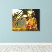 Autumn Sunrise Canvas Afdruk (Insitu (Houten vloer))
