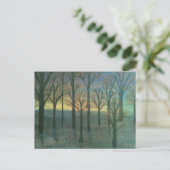 Autumn Sunset Briefkaart (Staand voorkant)