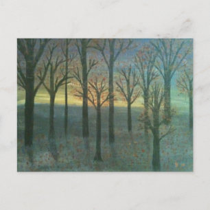 Autumn Sunset Briefkaart