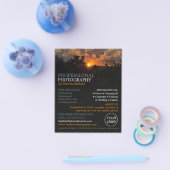 Autumn Sunset, Fotografie, Fotografe hire Flyer (Enkel)