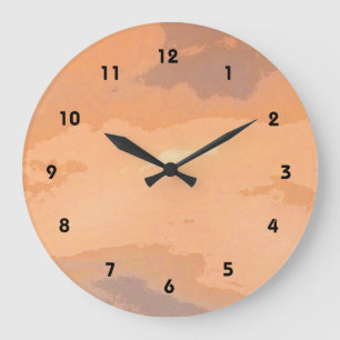 Autumn Sunset Grote Klok