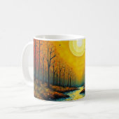 Autumn Sunset Koffiemok (Voorkant links)