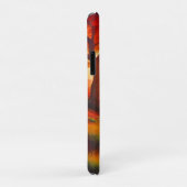 Autumn Sunset Landschap Schilderkunst Case-Mate iPhone Case (Achterkant/rechts)