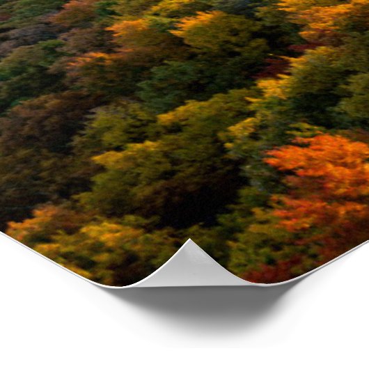 Autumn Sunset | North Carolina Poster (Hoek)