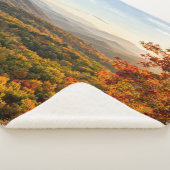 Autumn Sunset | North Carolina Sherpa Deken (3/4)