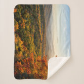 Autumn Sunset | North Carolina Sherpa Deken (Voorkant)