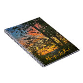 "Autumn Sunset" Spiral Notebook  Notitieboek (Rechterzijde)