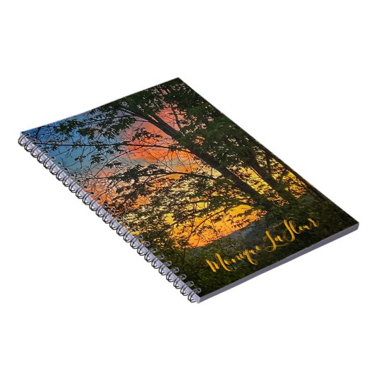 "Autumn Sunset" Spiral Notebook Notitieboek (Rechterzijde)