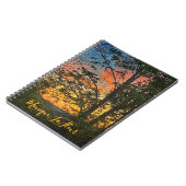 "Autumn Sunset" Spiral Notebook  Notitieboek (Linkerzijde)