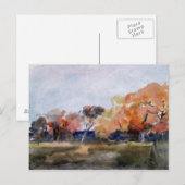 Autumn, Sussex Briefkaart (Voorkant / Achterkant)