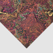 Autumn swirl gemarmerd tissuepapierpapier Thanksgi Tissuepapier (Detail)