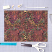 Autumn swirl gemarmerd tissuepapierpapier Thanksgi Tissuepapier (Craft)