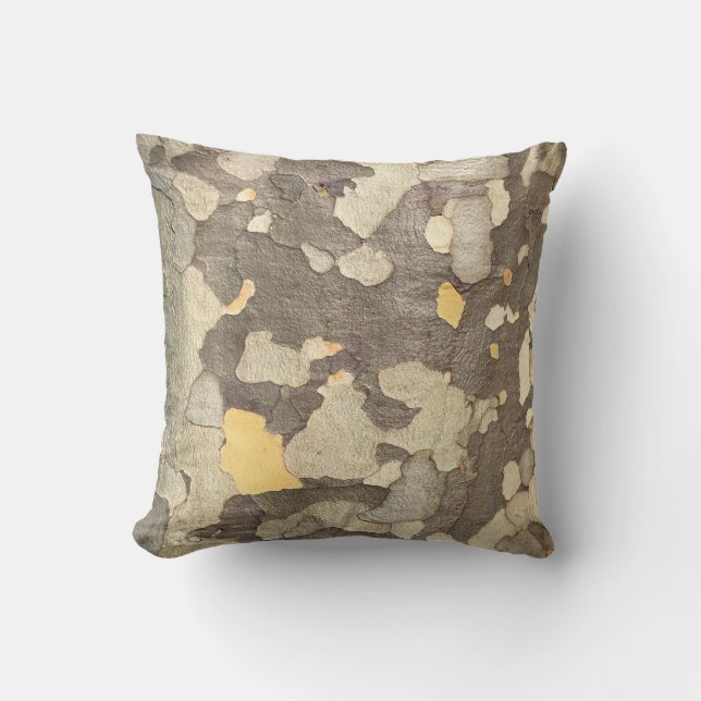 Autumn Sycamore Pillow-kussen Kussen (Voorkant)