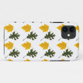 Autumn Symmetry Leaf Pattern Case-Mate iPhone Case (Achterkant (horizontaal))