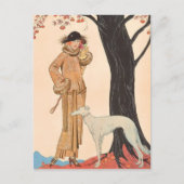 Autumn Symphony van George Barbier Briefkaart (Voorkant)