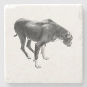 Autumn Table Guardian Stenen Onderzetter (Voorkant)