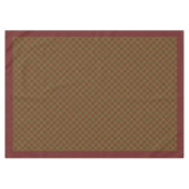 Autumn Tartan Tablecloth Elegant Checkered Style Tafelkleed (Voorkant (Horizontaal))
