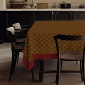 Autumn Tartan Tablecloth Elegant Checkered Style Tafelkleed