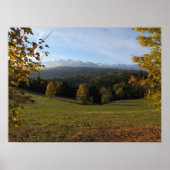Autumn Tatras Poster (Voorkant)