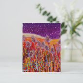 Autumn Teasels Briefkaart (Staand voorkant)