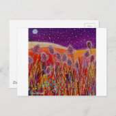 Autumn Teasels Briefkaart (Voorkant / Achterkant)