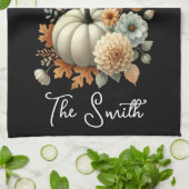 Autumn Thanksgiving kookploeg | Herfst Holiiday Theedoek (Gevouwen)