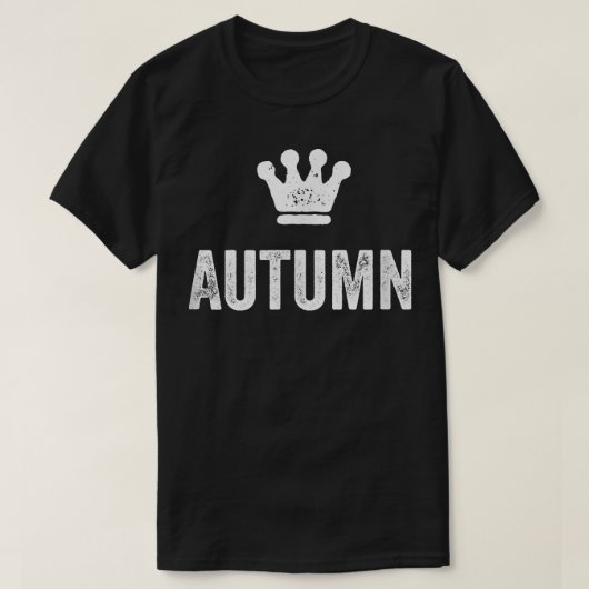 Autumn the QueenCrown & Name DesignWomen Called Au T-shirt (Design voorkant)