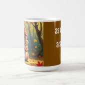 Autumn Theme Coffee Mok | Herfst eekhoorn (Center)