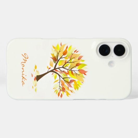 Autumn Theme Tree Case-Mate iPhone Case (Achterkant (horizontaal))