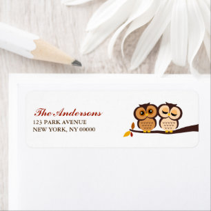 Autumn Thgerespecls Owls Wedding Etiket