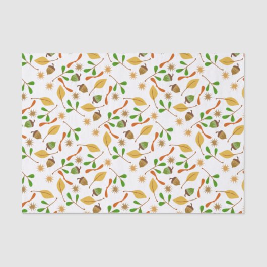 Autumn Things Tissue Paper Tissuepapier (Voorkant)