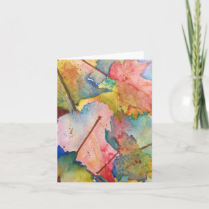 Autumn Thleank Note Cards Kaart