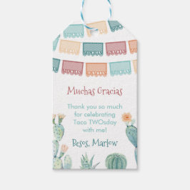 Autumn THREE-esta Taco TWOsday Fiesta Favor Tags Cadeaulabel