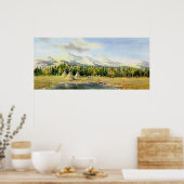 AUTUMN TIPIS DOOR SHARON SHARPE POSTER (Keuken)