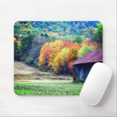 Autumn Tobacco Barn Natuur Muismat (Met muis)