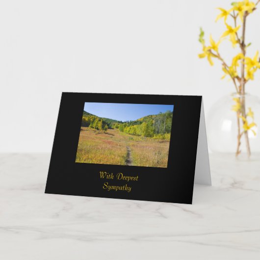 Autumn Trail Kaart (Gele Bloem)