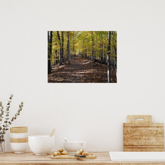 AUTUMN TRAIL. POSTER (Keuken)