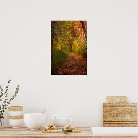 Autumn Trail Print (Keuken)