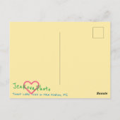 Autumn Trail Rainbow Briefkaart (Achterkant)