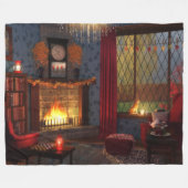 Autumn Tranquility Fleece Blanket (Voorkant (Horizontaal))