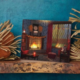 Autumn Tranquility Plaque Fotoplaat