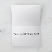 Autumn tree 20th birthday card new by Jo Images Kaart (Binnen)