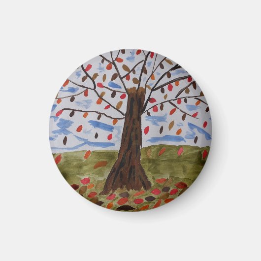 Autumn Tree Magnet (Voorkant)
