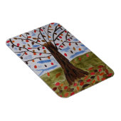 Autumn Tree Magnet Magneet (Rechterzijde)