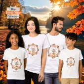 Autumn Tree Mandala Fall Foliage & Thanksgiving T-shirt