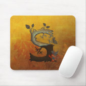 Autumn Tree Monogram S Muismat (Met muis)