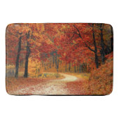 Autumn Trees Bath Mat (Voorkant)