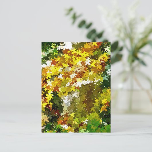 AUTUMN TREES BRIEFKAART (Staand voorkant)