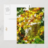 AUTUMN TREES BRIEFKAART (Voorkant / Achterkant)