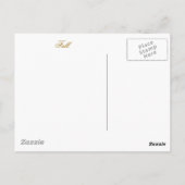 AUTUMN TREES BRIEFKAART (Achterkant)